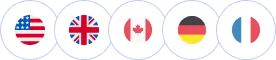 Country flag icons